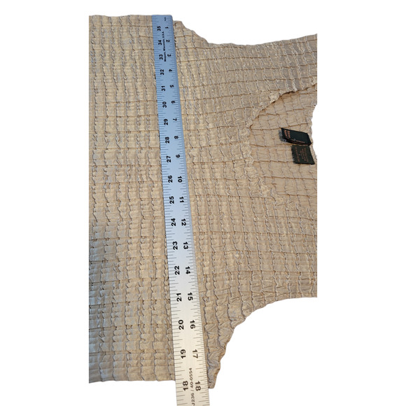 LOT OF 2 Serenade New York Woman Metallic Crepe Tank Top Sleeveless Top Size X - Picture 13 of 13